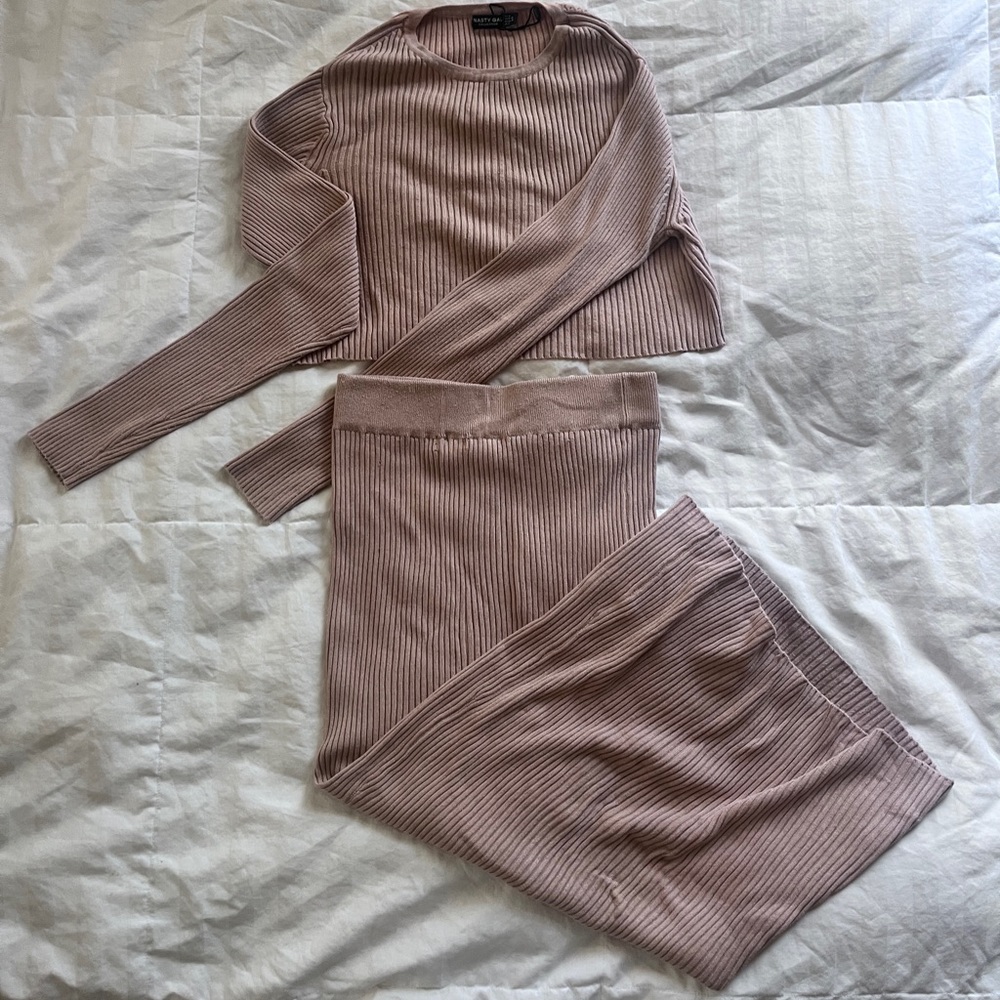 Nasty gal sweater skirt set